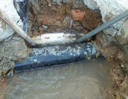 鱼峰测漏水之水管漏水